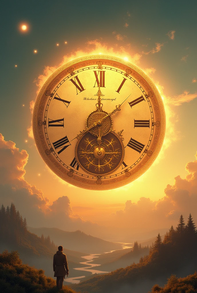 a clock sun
