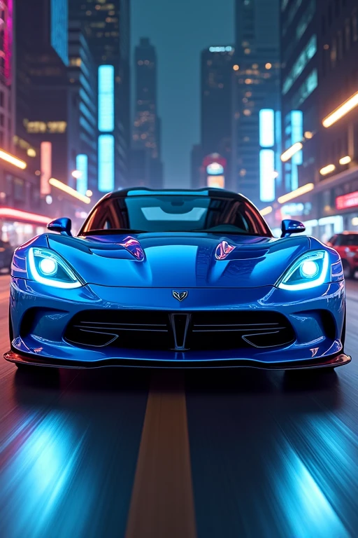 Un shelby cobra azul. Fast and furius style