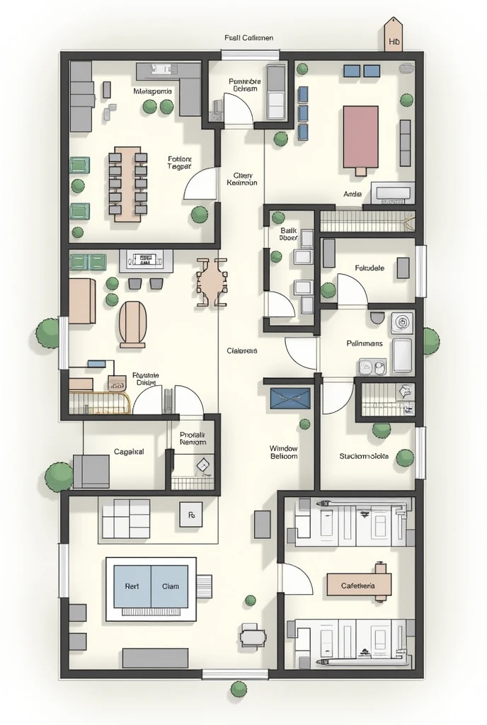 Public school floor plan