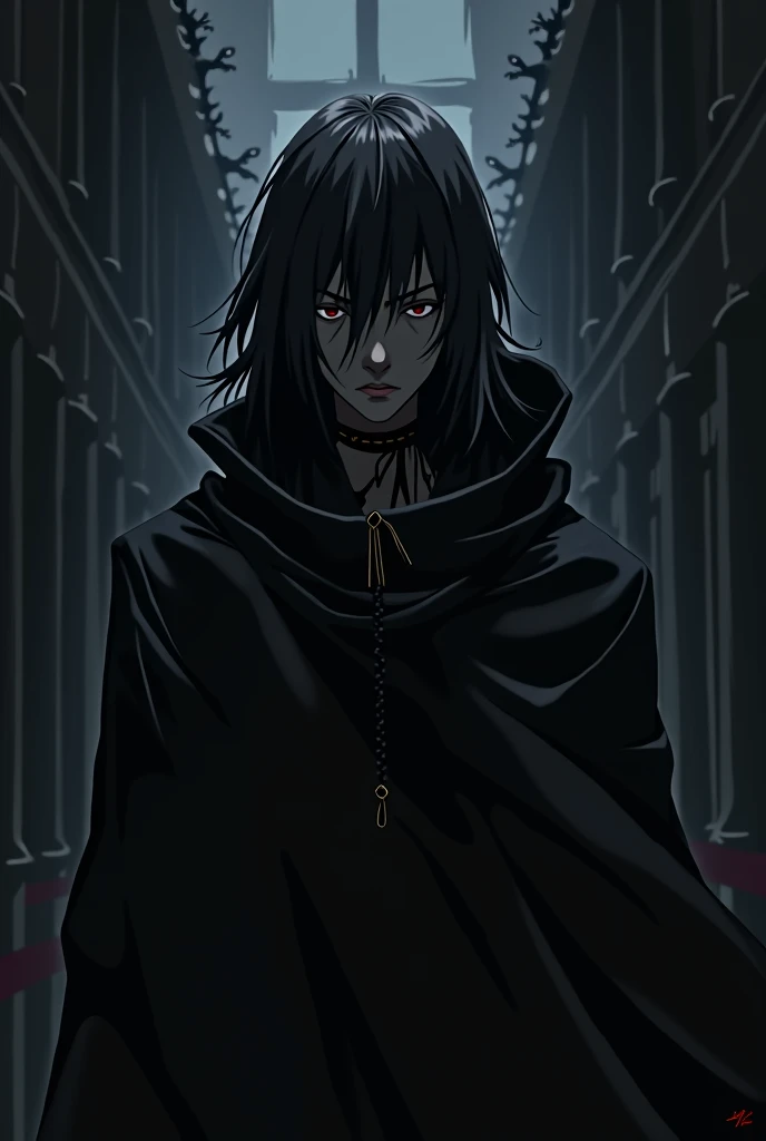 Dark anime character