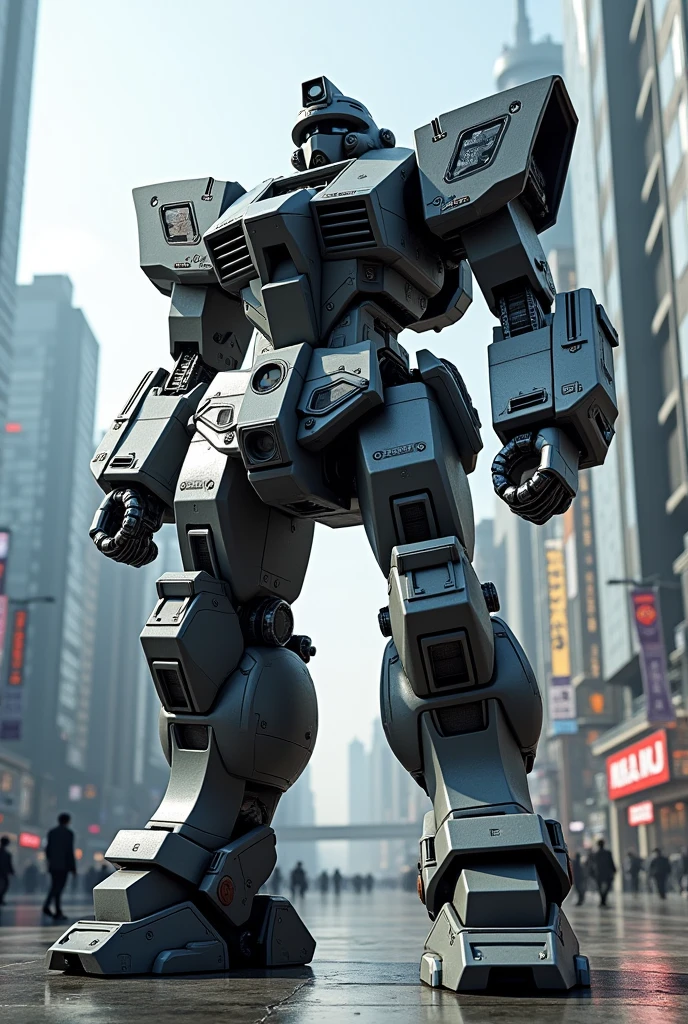 Japan's well-armed war robot