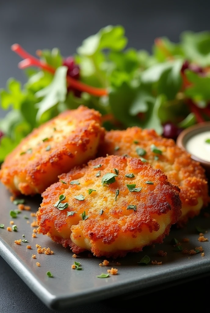 Fried shrimp cakes
