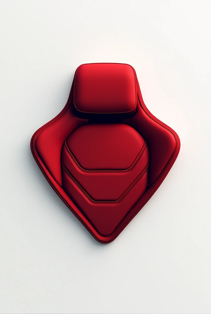 Logo for automotive upholstery with red colors

