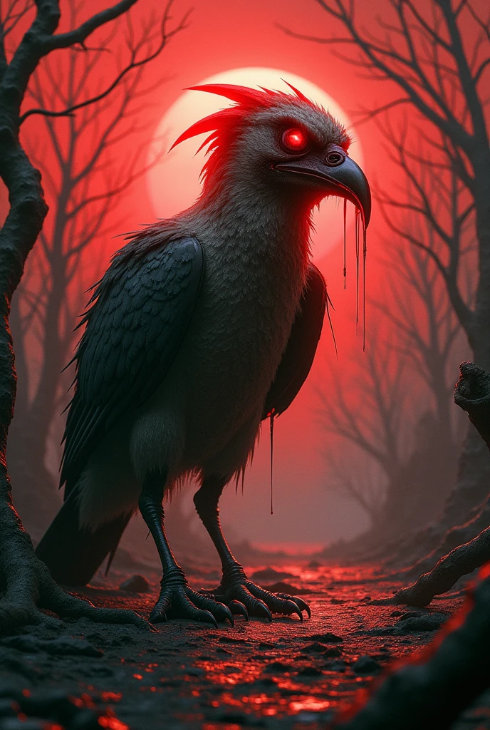 Evil Woodpecker Wallpaper Hell Scenario