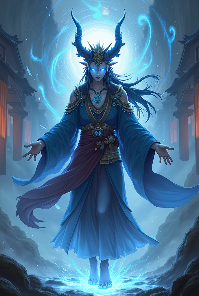 mobile game《Onmyoji》Role in：Shiranui Awakening