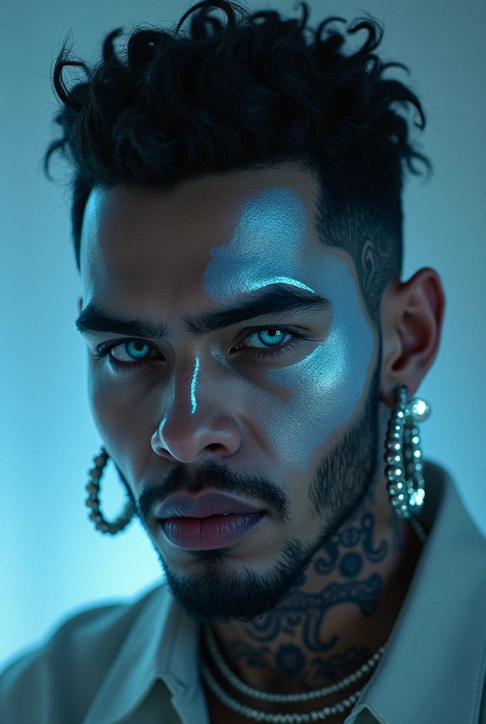 Create Ozuna with white skin and dark eyes