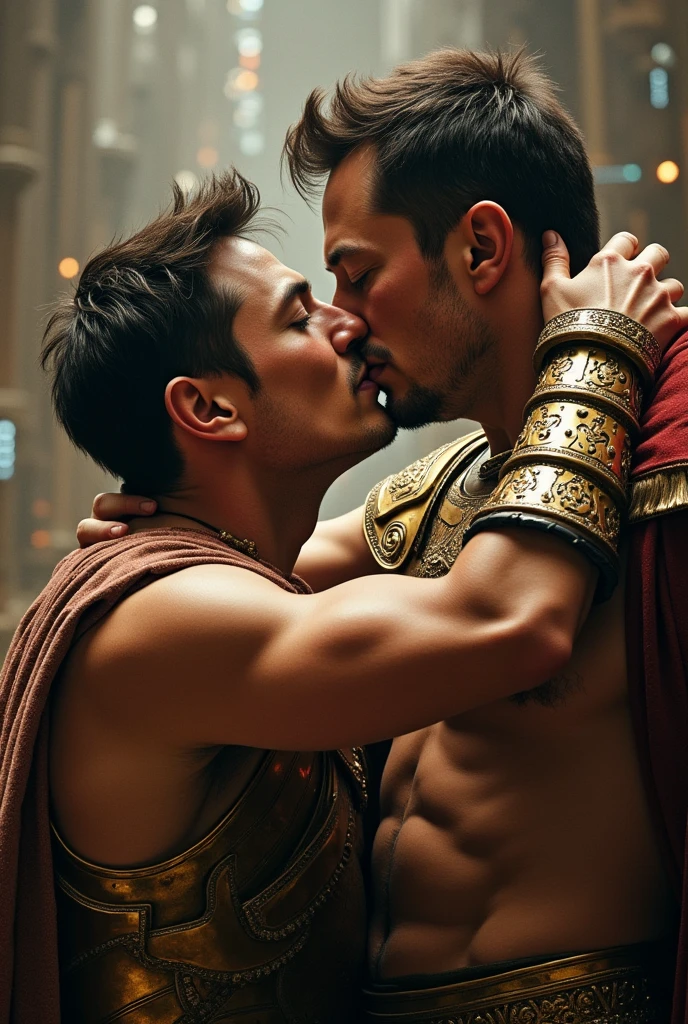 Elon musk kissing in mouth Xerxes 300