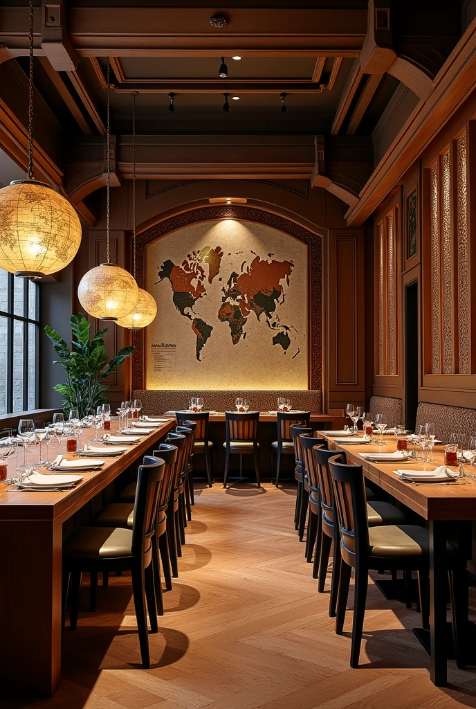 International restaurant called Refuge of Flavors