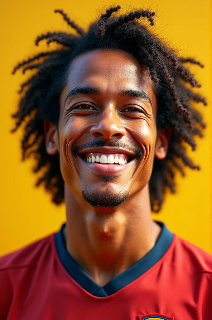 Ronaldinho's face printed on a packet of snacks