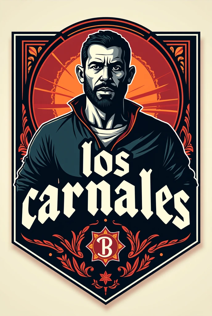 Logo similar to Toluca FC but that says &quot;los carnales&quot; 