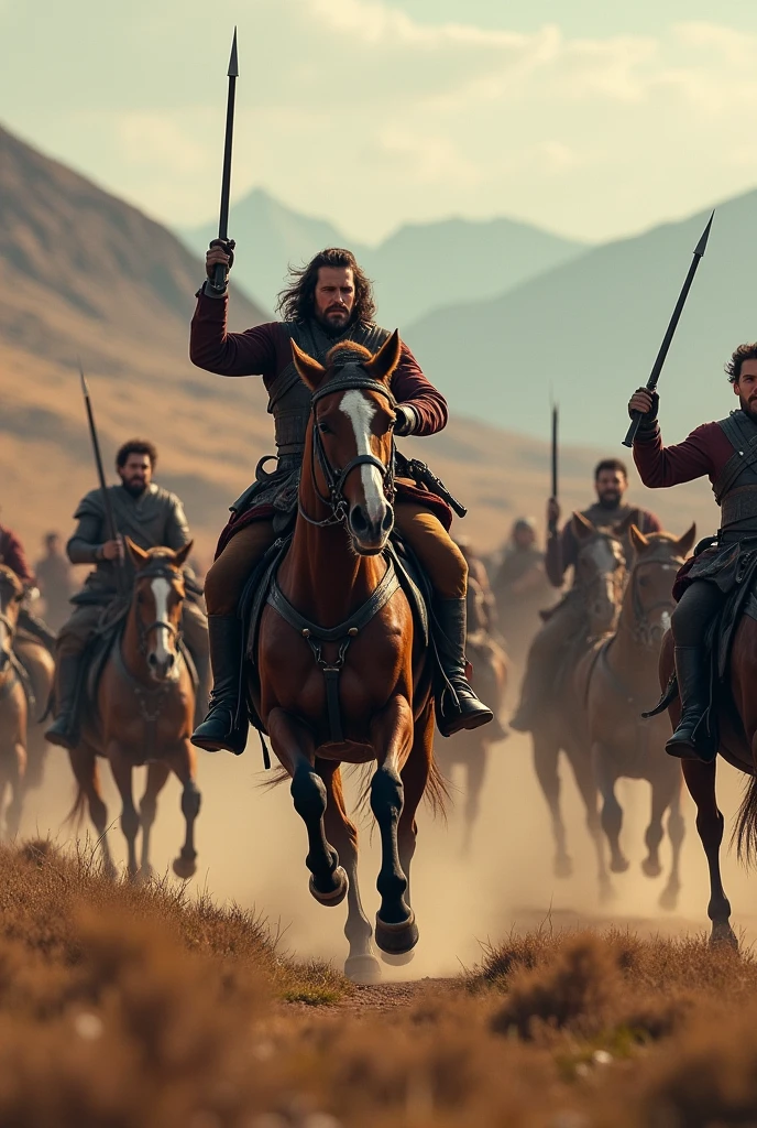 The cavalry 
