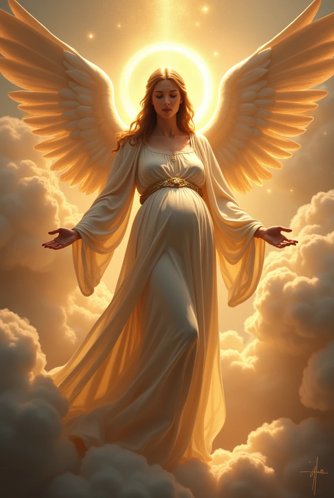 What angel pregnant Maria de mother of Jesus