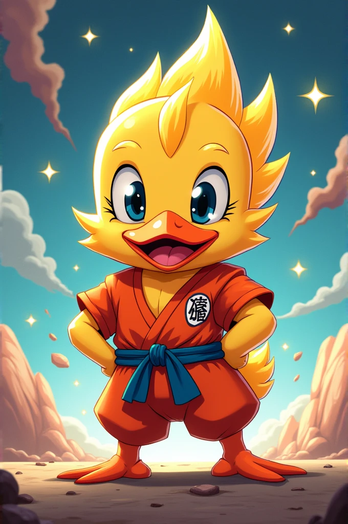Dragon Ball Z Animated Ducky