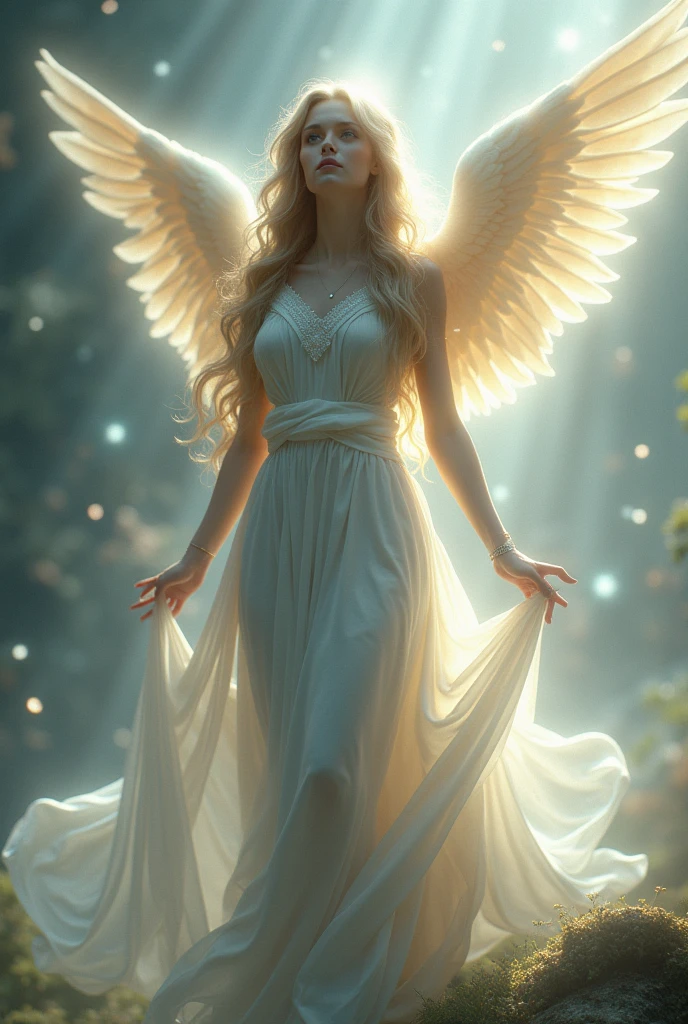 Angel Uriel reincarnated in a human body 