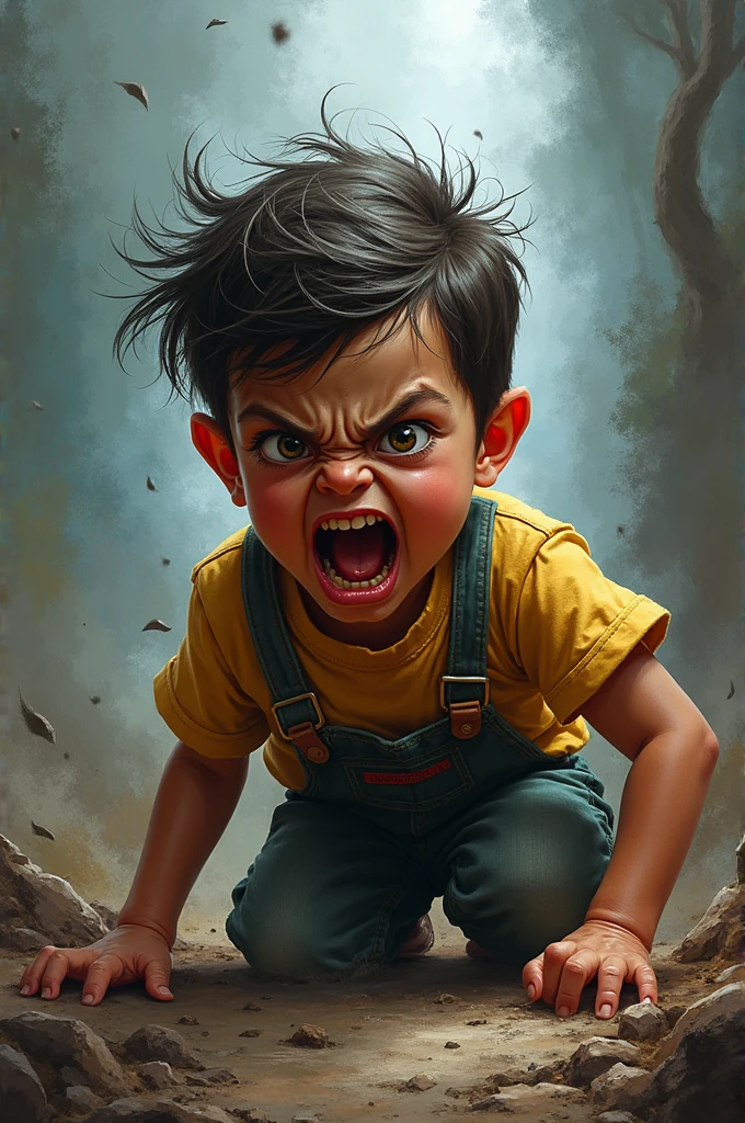 Generates an angry