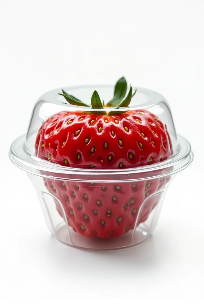 I want an image with a transparent background and from AGROFRUTILLAS CHANCO, It is a company dedicated to the production of strawberry clamshells.