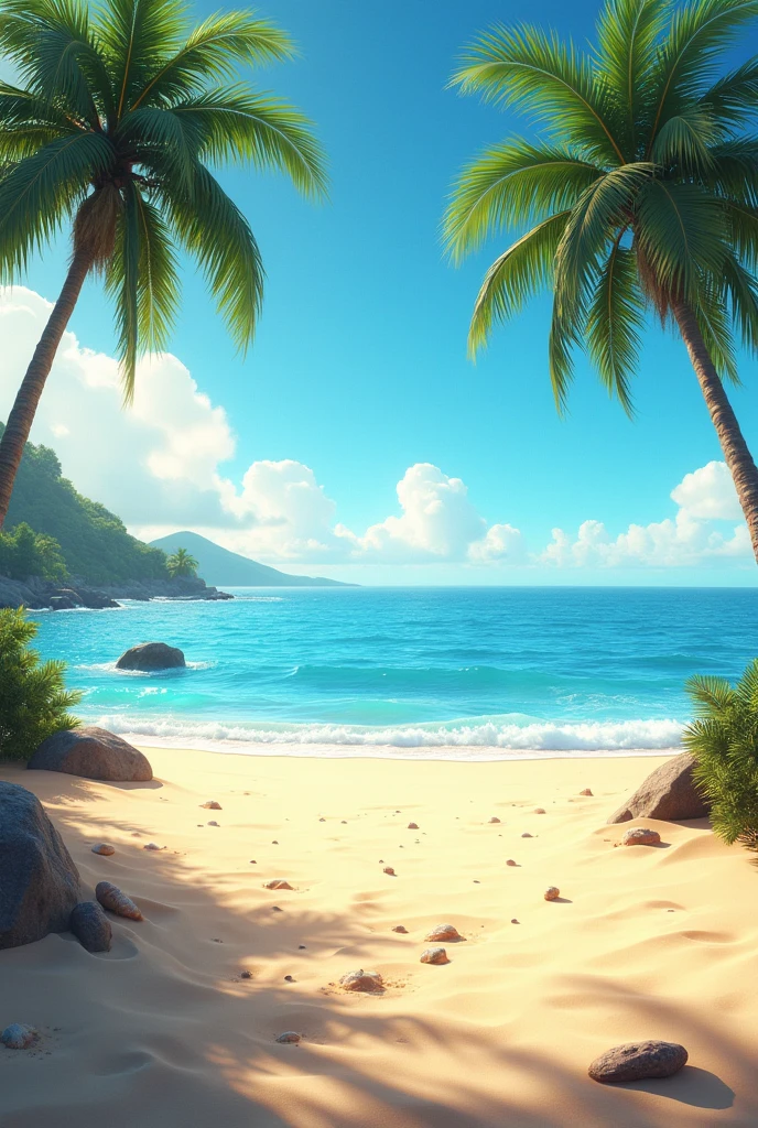 A beach