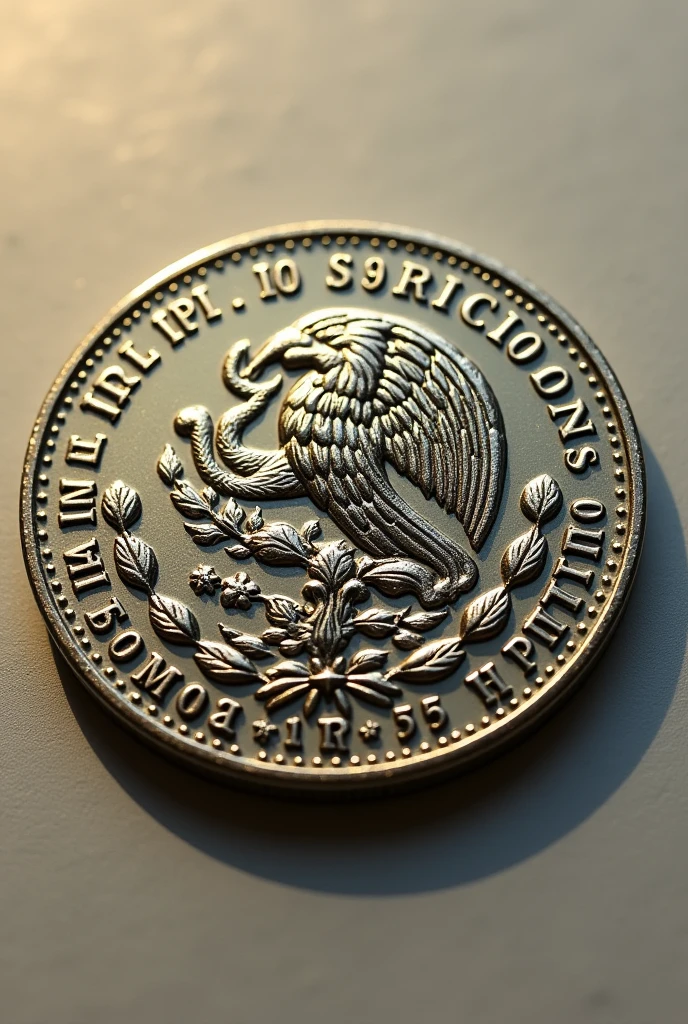Mexican 3 peso coin