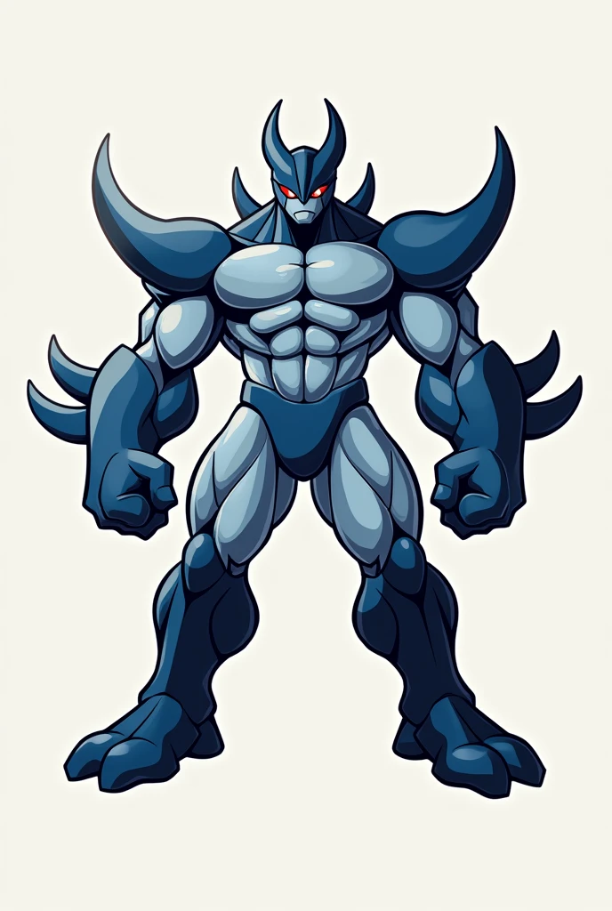 machamp the pokemon as a logo