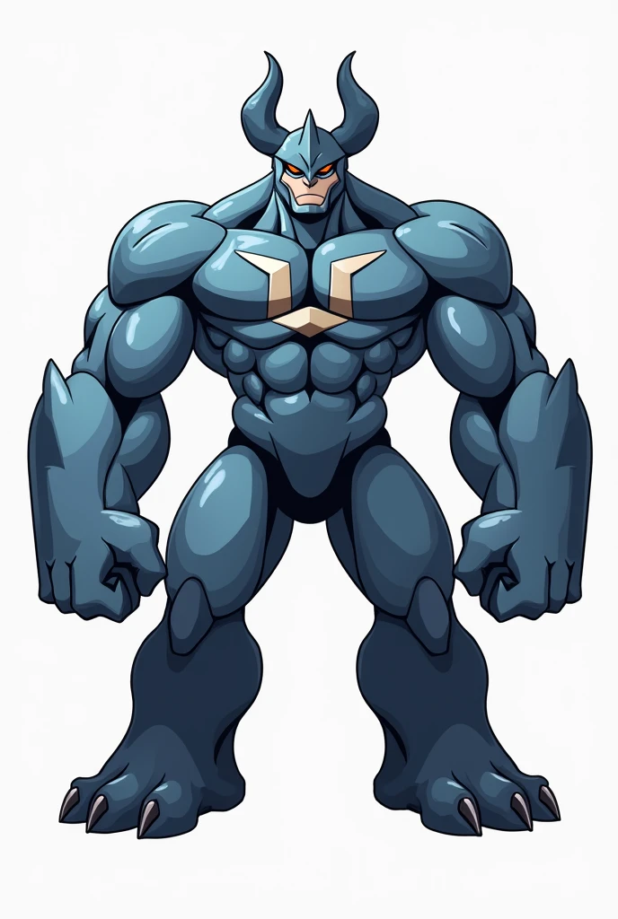 machamp the pokemon as a logo for a website 