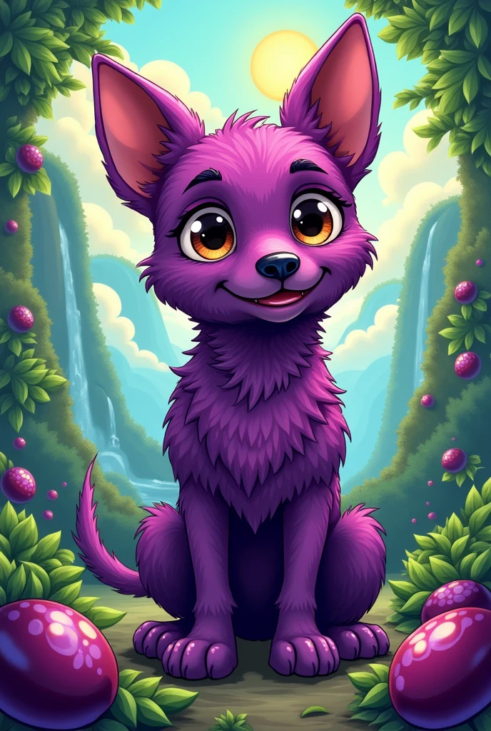 Acai dog drawing 