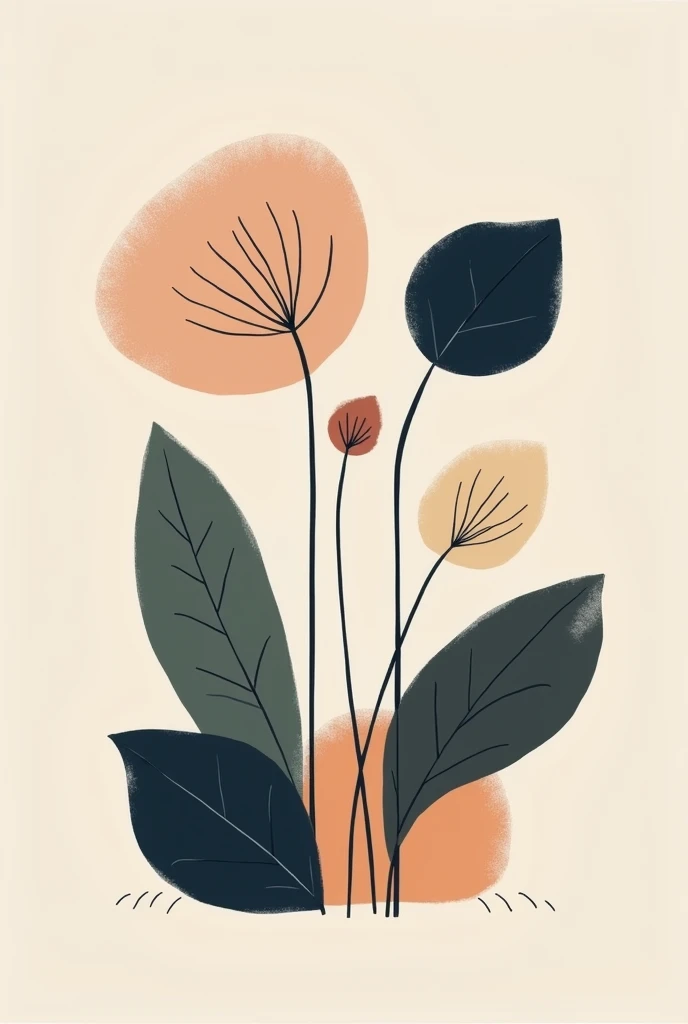 Contemporary arts painting simple