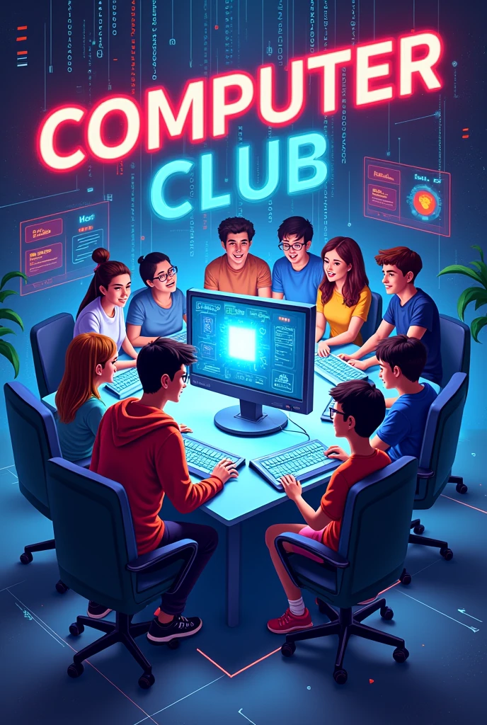 Computer club poster