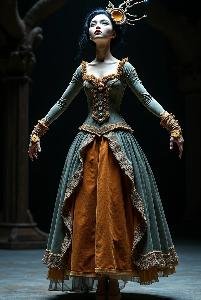 Coraline themed ballet costumes