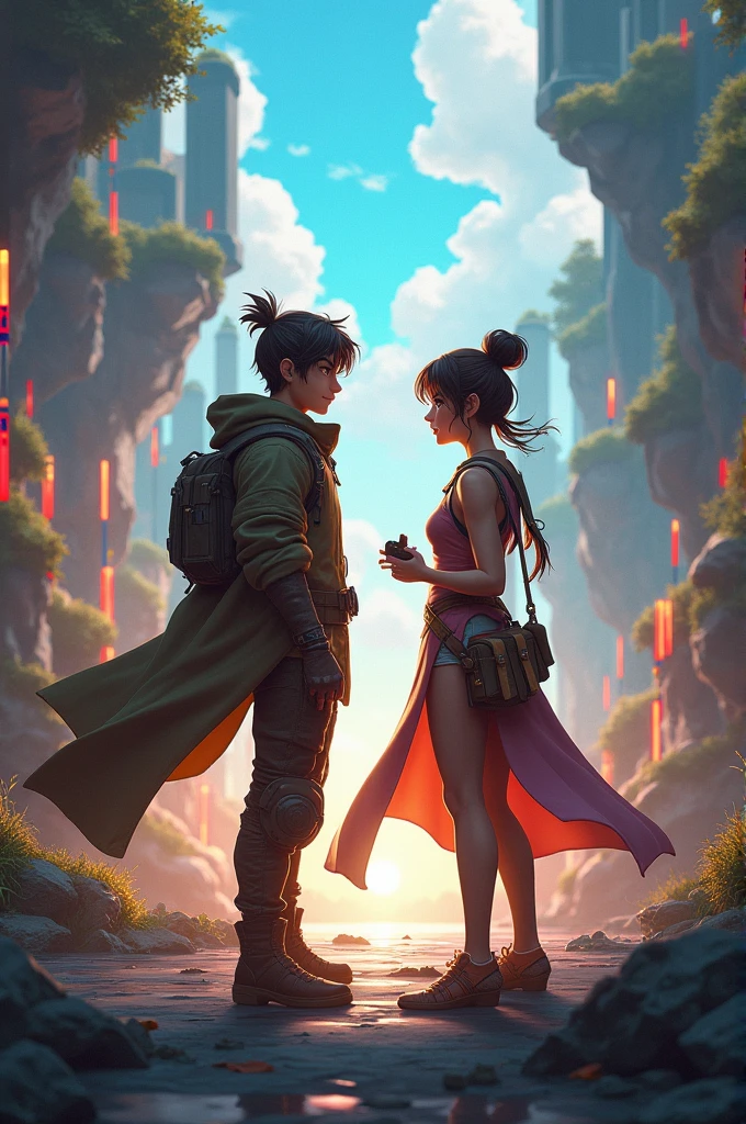 Online game with friend
