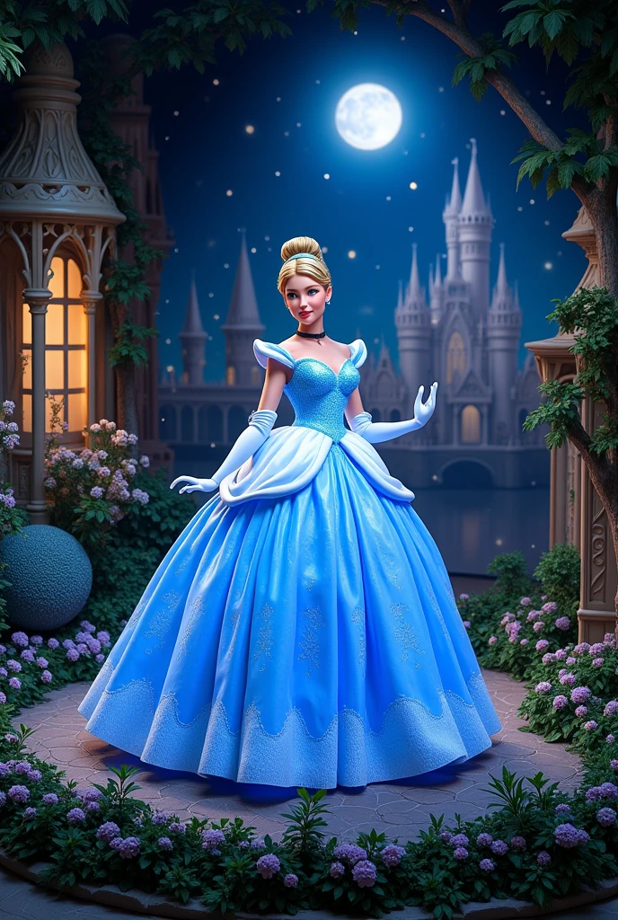 Decoration for 15 years themed Cinderella the movie