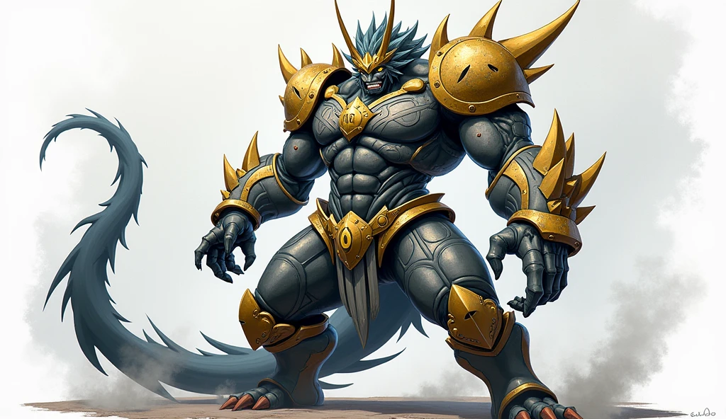 (masterpiece. official art. 8k. best quality. detailed full body. full body.)
(situation 1 : dominating Solgaleo. Solgaleo is over 1000 meters long. focus GIANT mechanical Muscular Solgaleo is trampling the city. Looking down. macro. stomp. Low-angle perspective. emphasizing the immense size. raising his leg about to stomp tiny city. low angle.)
(situation 2 :smoke and flames rising from the destruction in the city)
(Additional details 1: wearing a full-face helmet. high-tech bio-mecha armor. real texture material. whole body shines like metal. Wearing cyberpunk mecha. emphasizes the muscles. suit fully made of metal. intricate armor. Robotic suit. suit fully made of metal. cyborg. Powered exoskeleton with the same design as Solgaleo).
(Additional details 2: (Detailed head. Detailed Body. Detailed abs. gigantic muscles. HYPER MUSCLES. Gigachad Muscular. big muscle. pecs. triceps. traps. unusually developed muscular body. body full of huge muscles. showing off muscles. pectorales enormes. Exaggeratedly huge muscles. huge muscles. long legs.).
(Additional details 3: Spread wings. It has wings. have big wings. The claws are sharp. Sharp teeth. 5 toes.).
(Additional details 4: black color hyper penis. hyper black penis. big penis)
(Additional details 5: focus GIANT Solgaleo. Solgaleo's focus GIANT robot. gundam.)