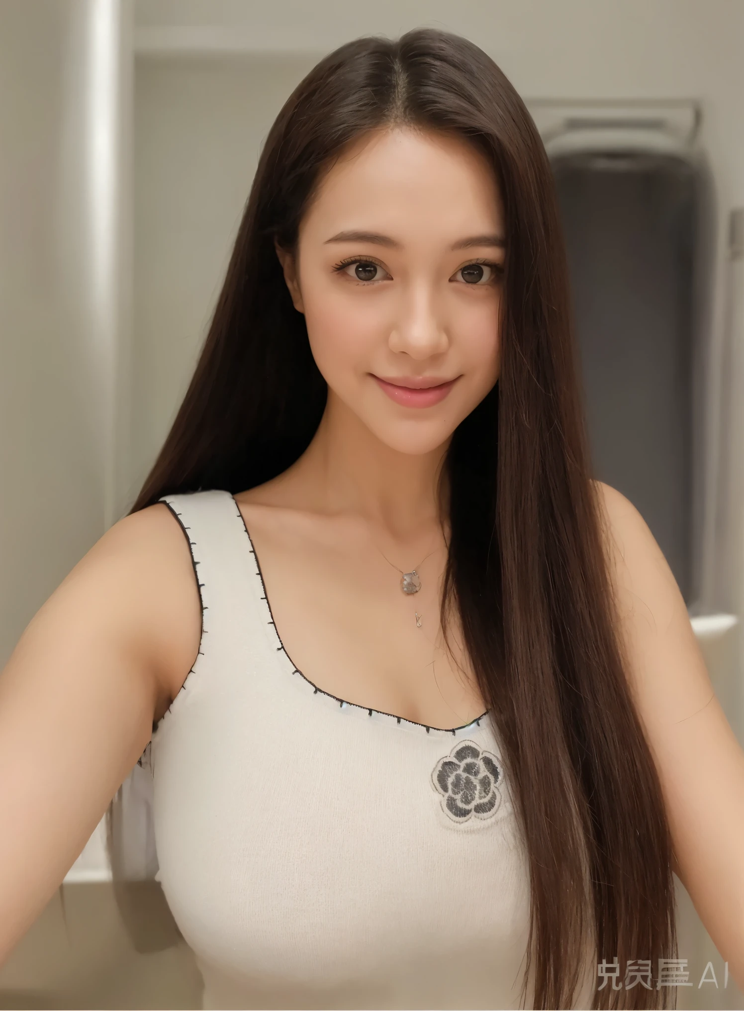 Women taking selfies
