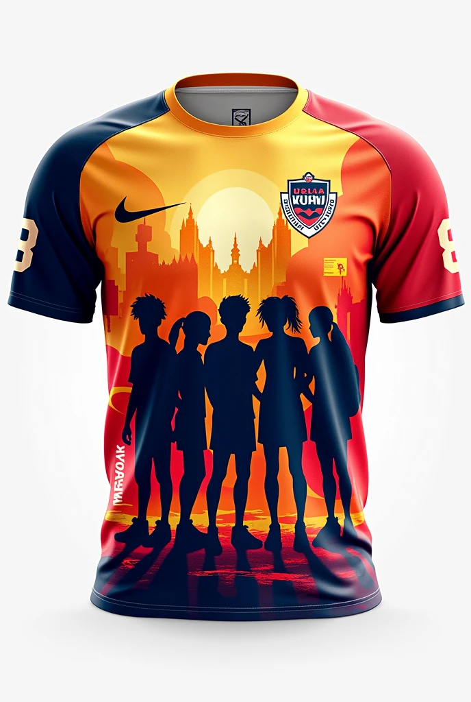 interclass team shirt 8⁰b