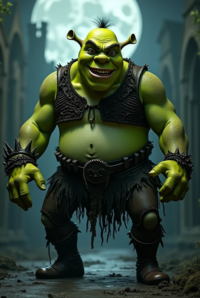 Goth rocker Shrek 