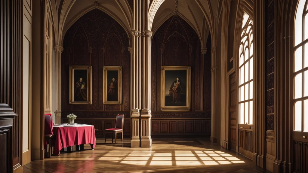 Dramatic images of David's court