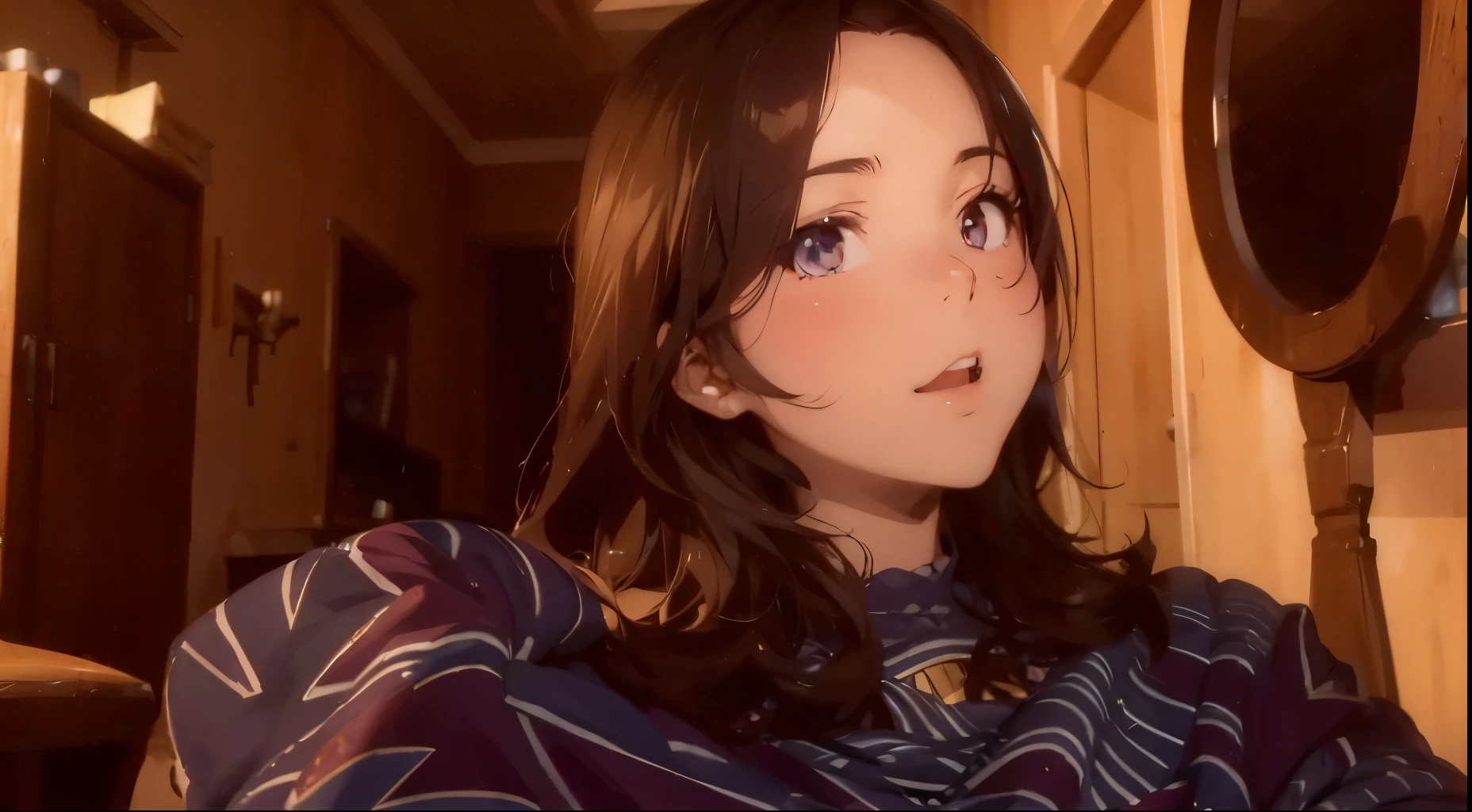 one beautiful anime girl