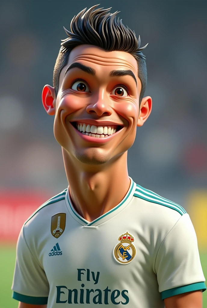 Create a funny cristiano ronaldo photo