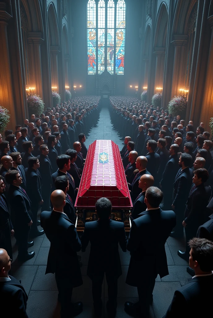 Spiderman funeral 
