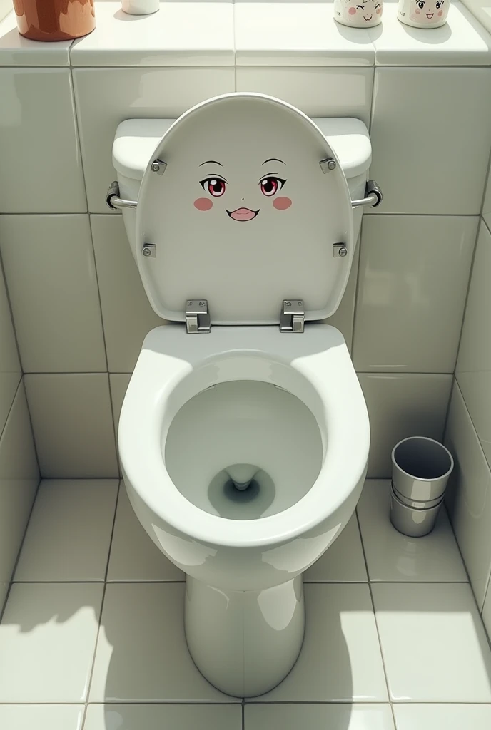Haruhi Suzumiya becomes a toilet bowl