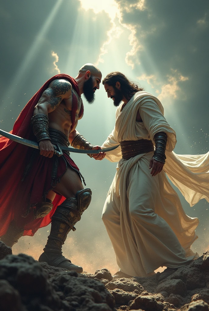 Kratos vs Jesus