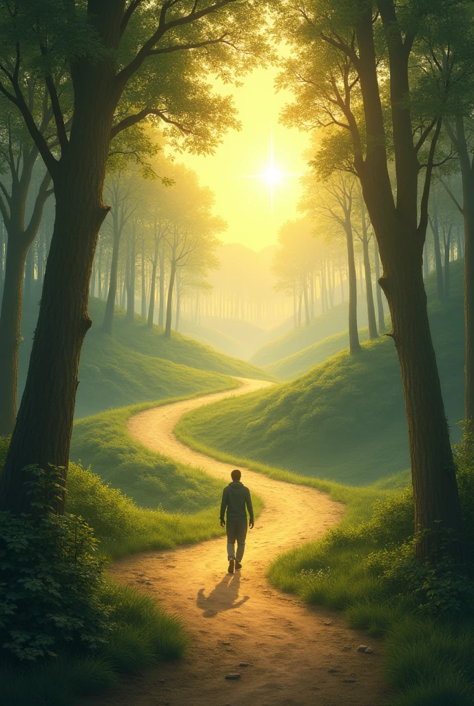 Image of a road or path, representing the journey of faith.