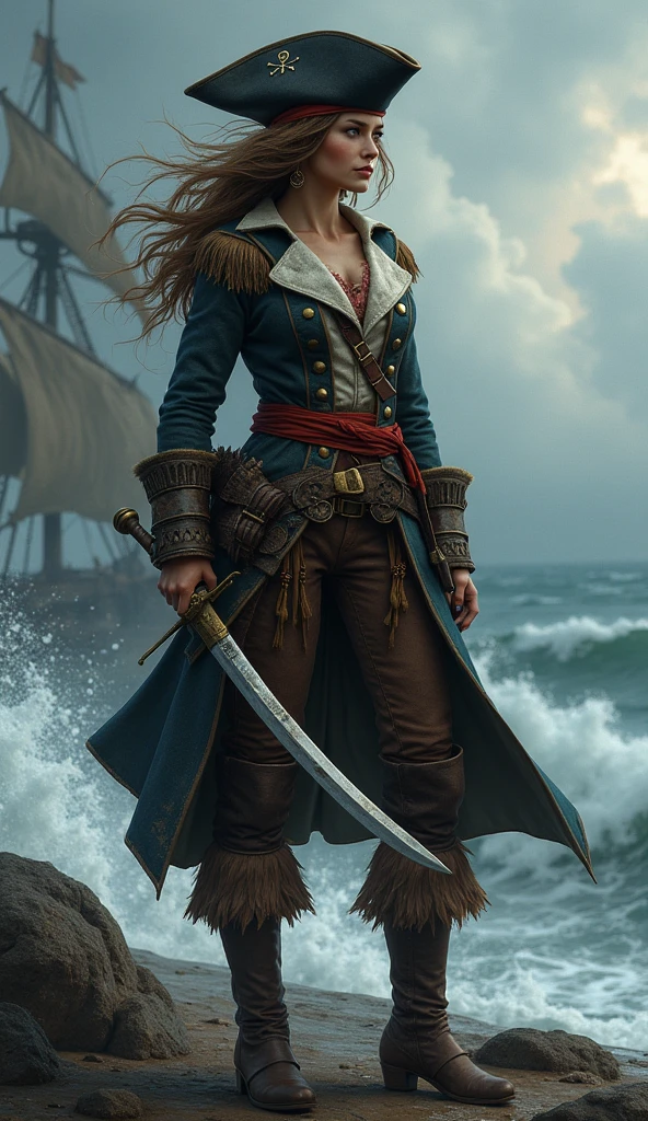 Captain Kidd in female form