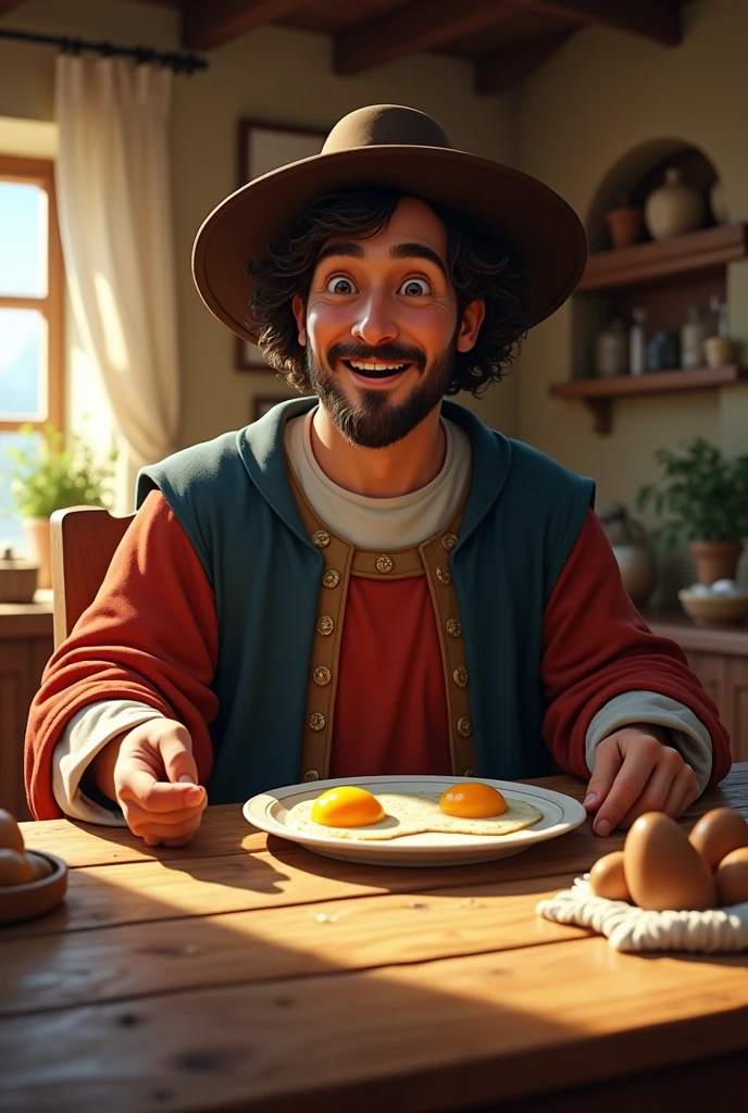 Columbus happy with eggs