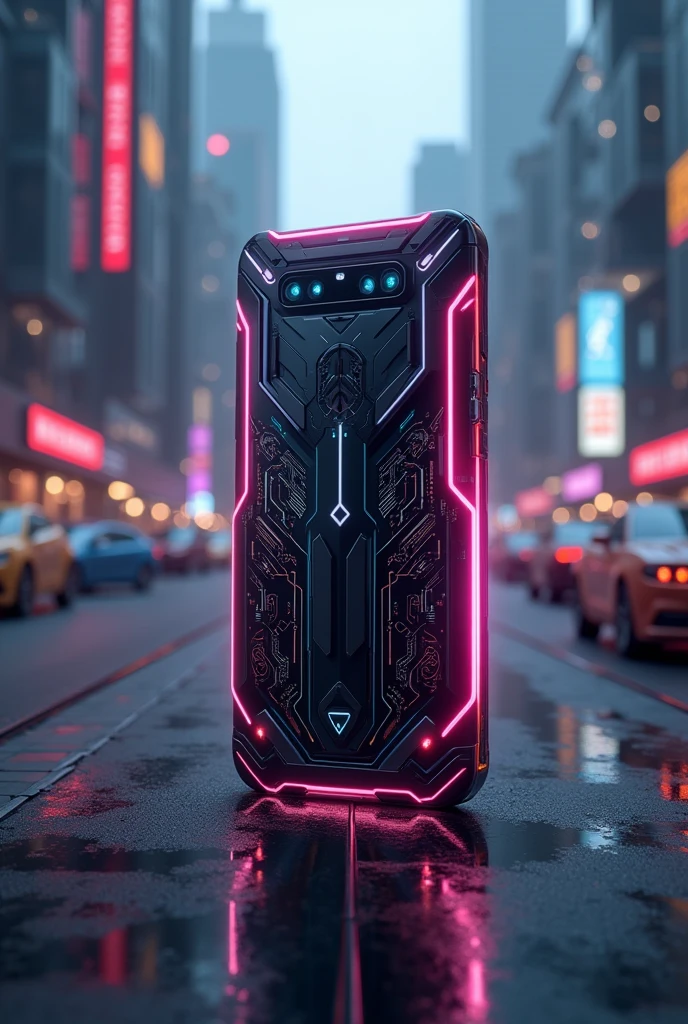 Smartphone named it Thunder Spark front and back