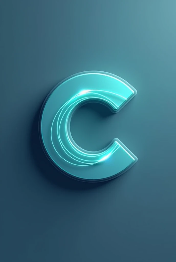 You are a graphic designer and you have to create an logo with the letter C that looks like it is charging as a phone battery