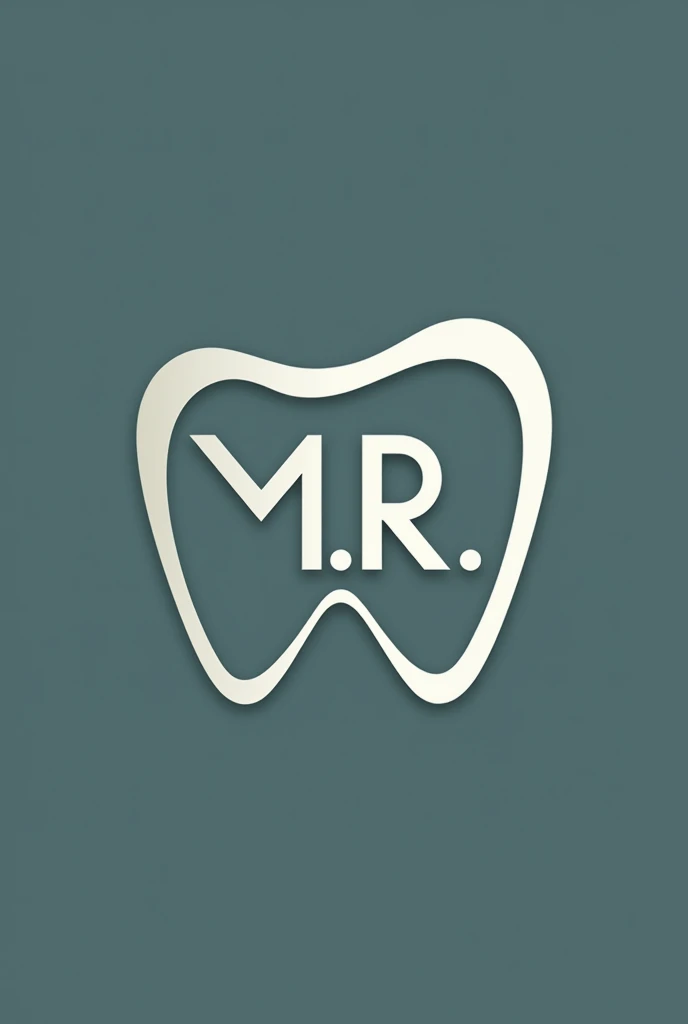 Create a logo for a dental clinic that has the initials M.r.IN