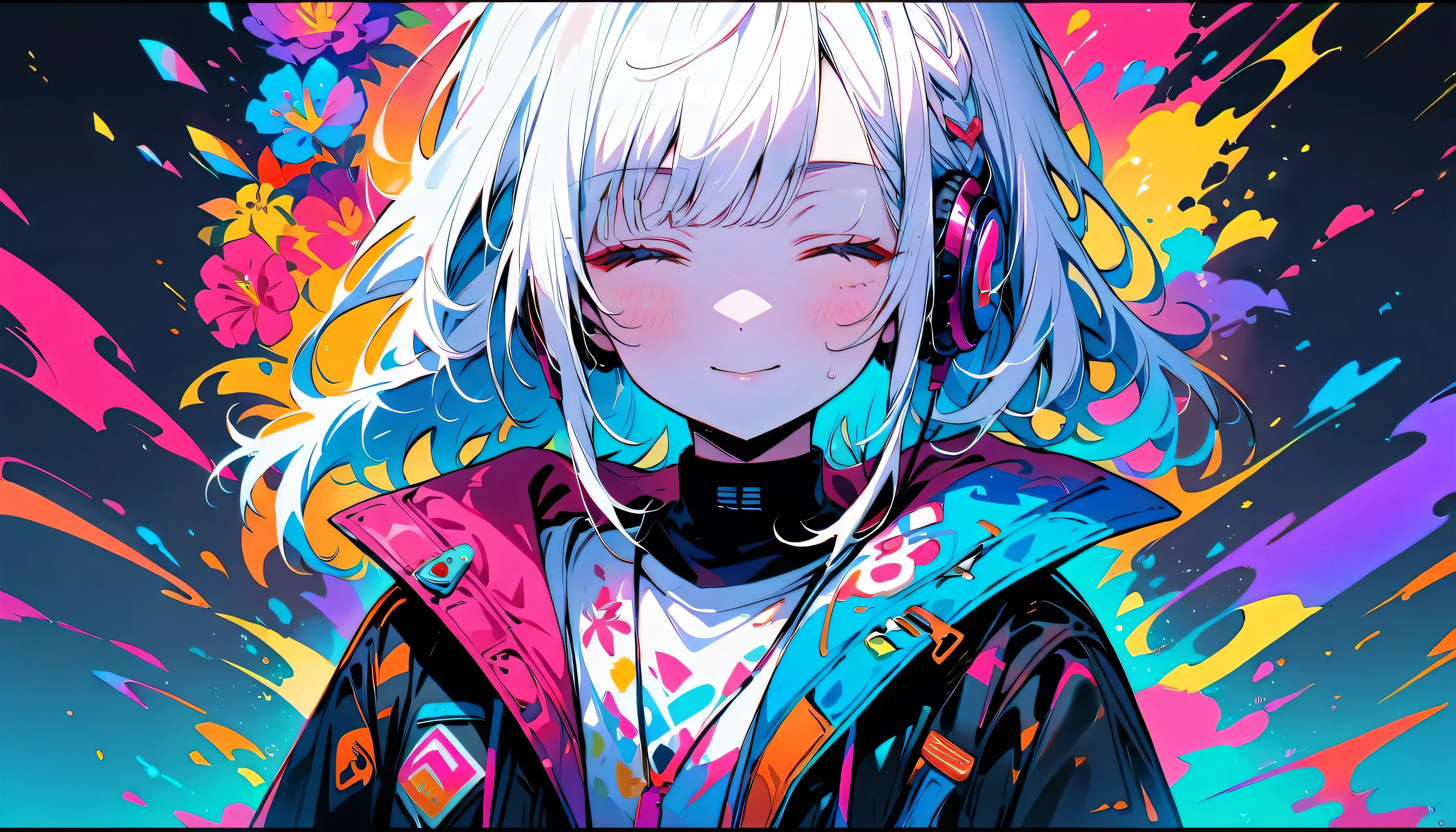 (closed eyes)