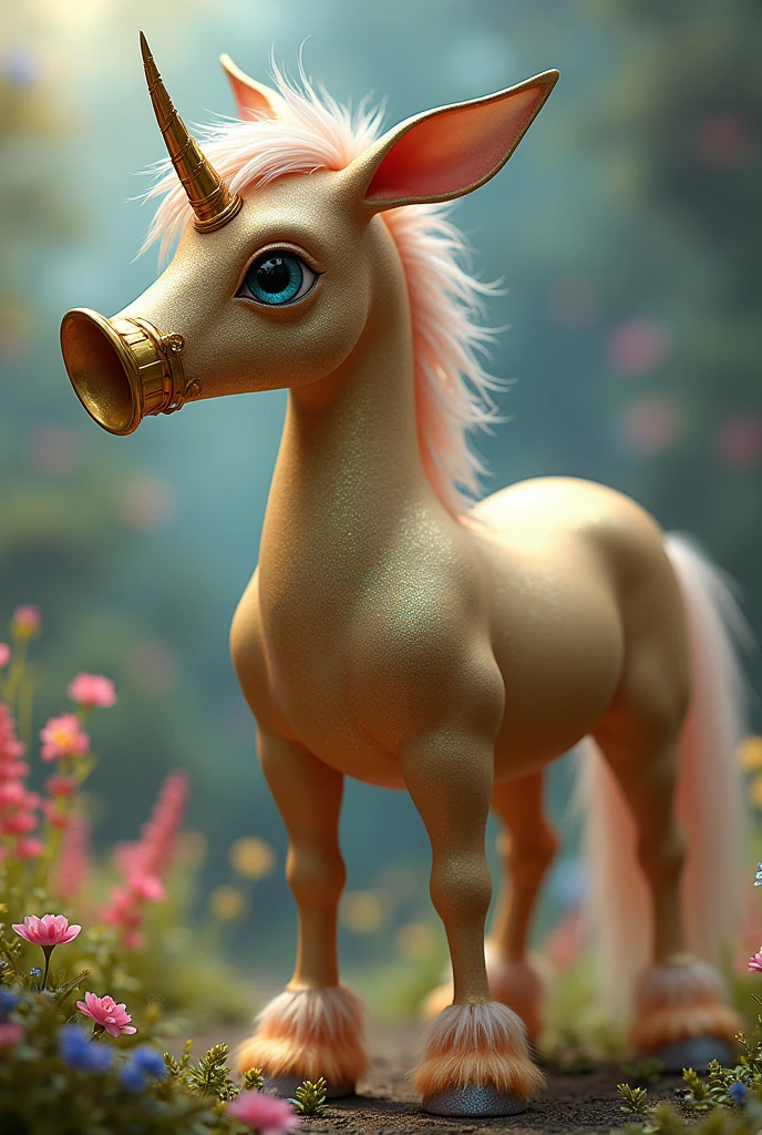 Fusion of a trombone with a pony