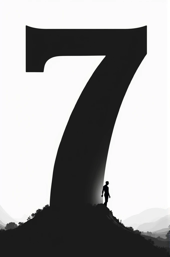 Give me silhouette of 7