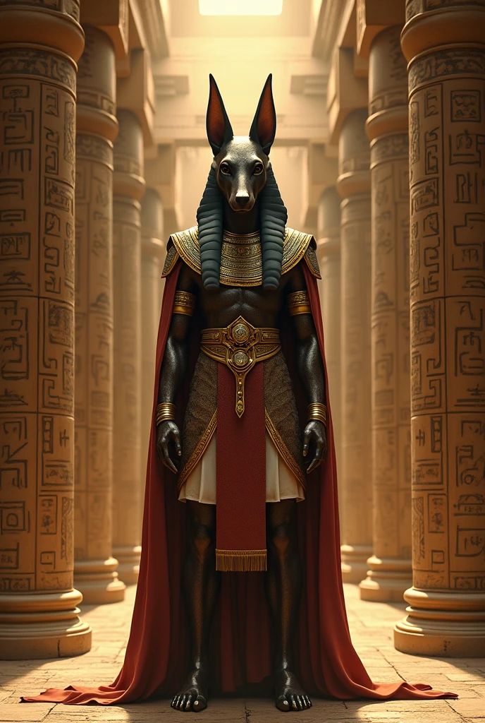 An Egyptian Pharaoh Anubis 